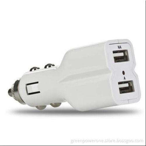 CE/FCC-approval 3.1A dual USB car charger for iPad/Samsung Galaxy Tab Shenzhen Manufacturer